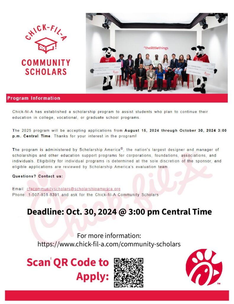 Chick Fil A scholarship (4)